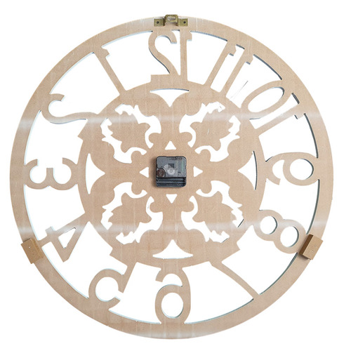 70cm Ornate Wooden Wall Clock