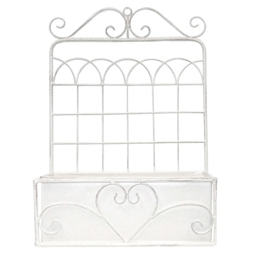 Antique Cream Window Sill Wall Planter
