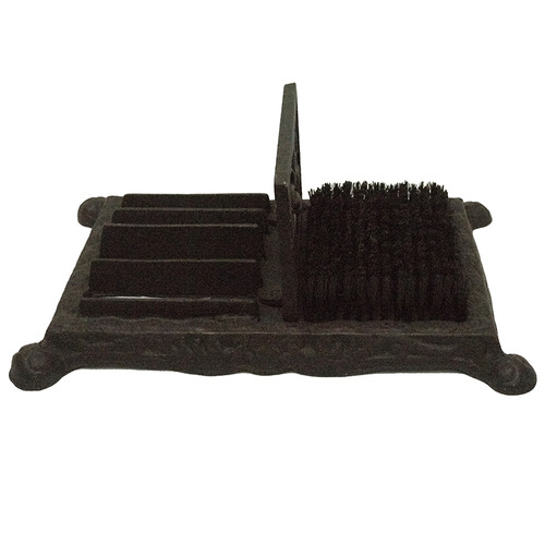 Black Iron Boot Scraper
