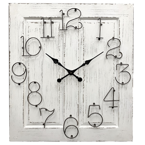 Winston Wooden Panel Clock