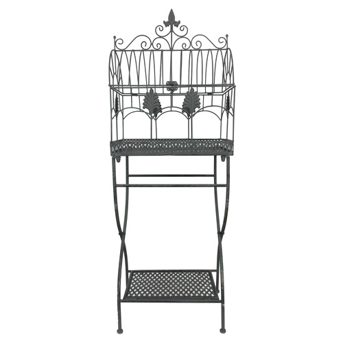 2 Piece Antique Bird Cage Set