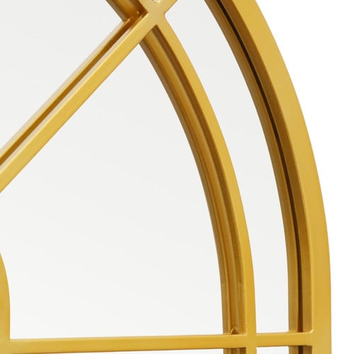 Ingrid Arched Metal Wall Mirror