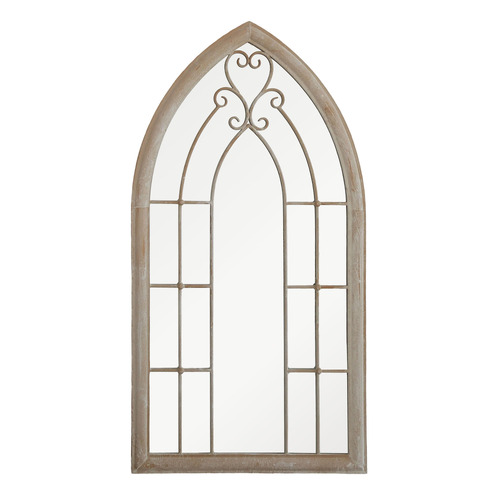 Desmond Arched Metal Wall Mirror