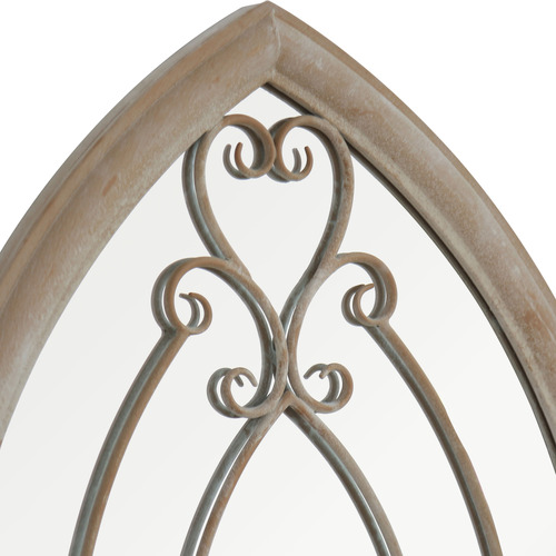 Desmond Arched Metal Wall Mirror