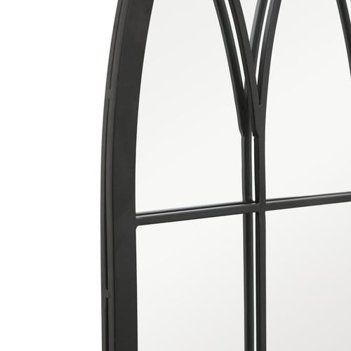 Debby Arched Metal Wall Mirror