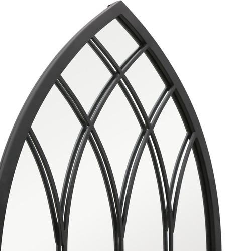 Debby Arched Metal Wall Mirror