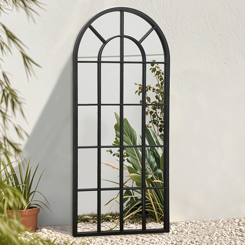 Braden Arched Metal Full Length Mirror