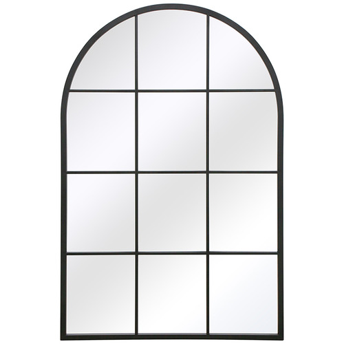 Olivia Arched Iron Wall Mirror