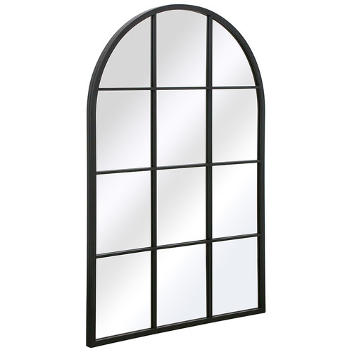 Olivia Arched Iron Wall Mirror