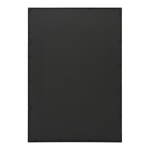 Black Jio Rectangular Iron Wall Mirror