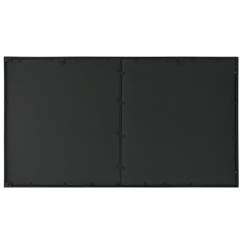 Black Ariya Iron Wall Mirror
