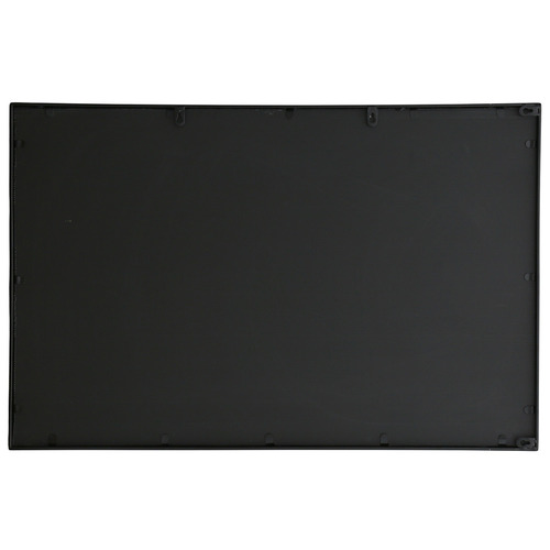Black Kiera Iron Wall Mirror