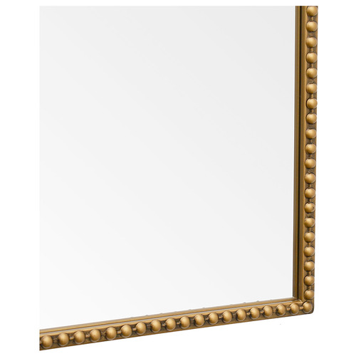 Gold Jhemaira Arched Iron Wall Mirror