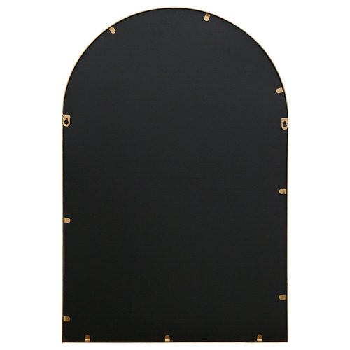 Gold Jhemaira Arched Iron Wall Mirror