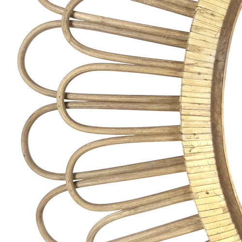 Florelle Bamboo & Rattan Wall Mirror