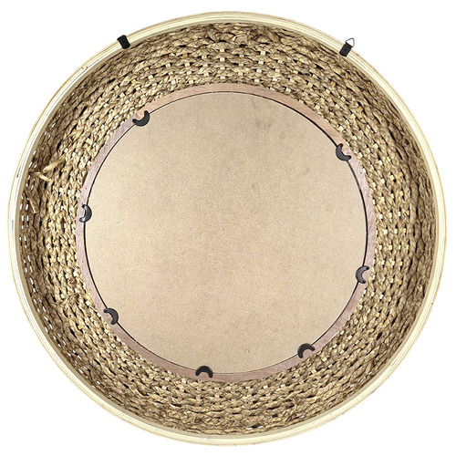 Arden Round Bamboo Wall Mirror