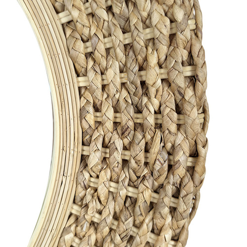 Arden Round Bamboo Wall Mirror