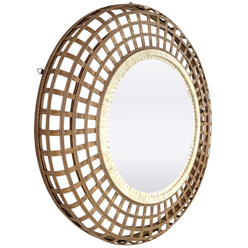 Shera Bamboo & Rattan Wall Mirror