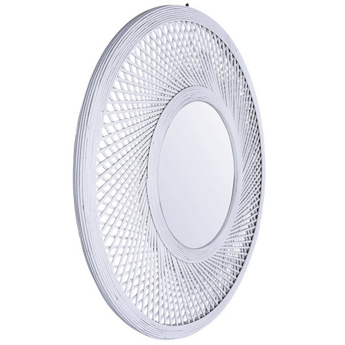 Xyrene Eclipse Bamboo Wall Mirror
