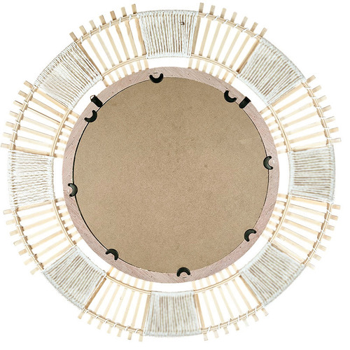 Lumi Bamboo & Rattan Wall Mirror