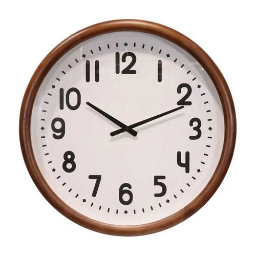 60cm Craige Pine Wood Wall Clock