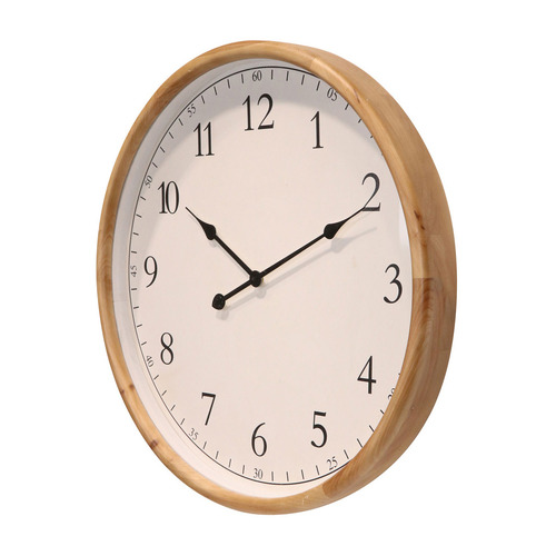 65cm Maria Pine Wood Wall Clock