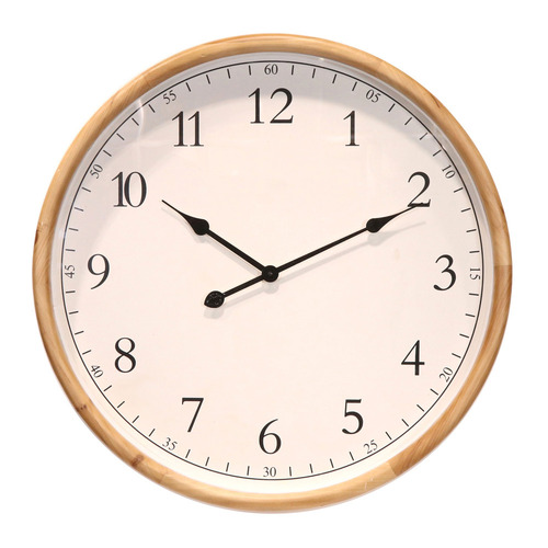 65cm Maria Pine Wood Wall Clock
