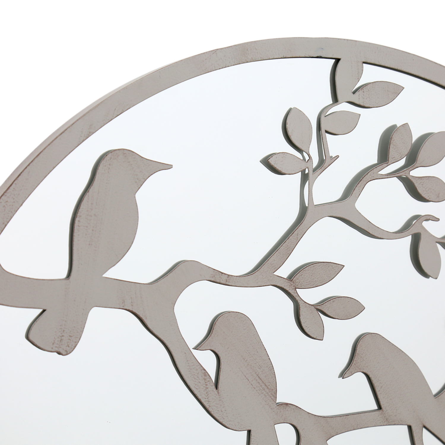 Floravis Iron Wall Mirror