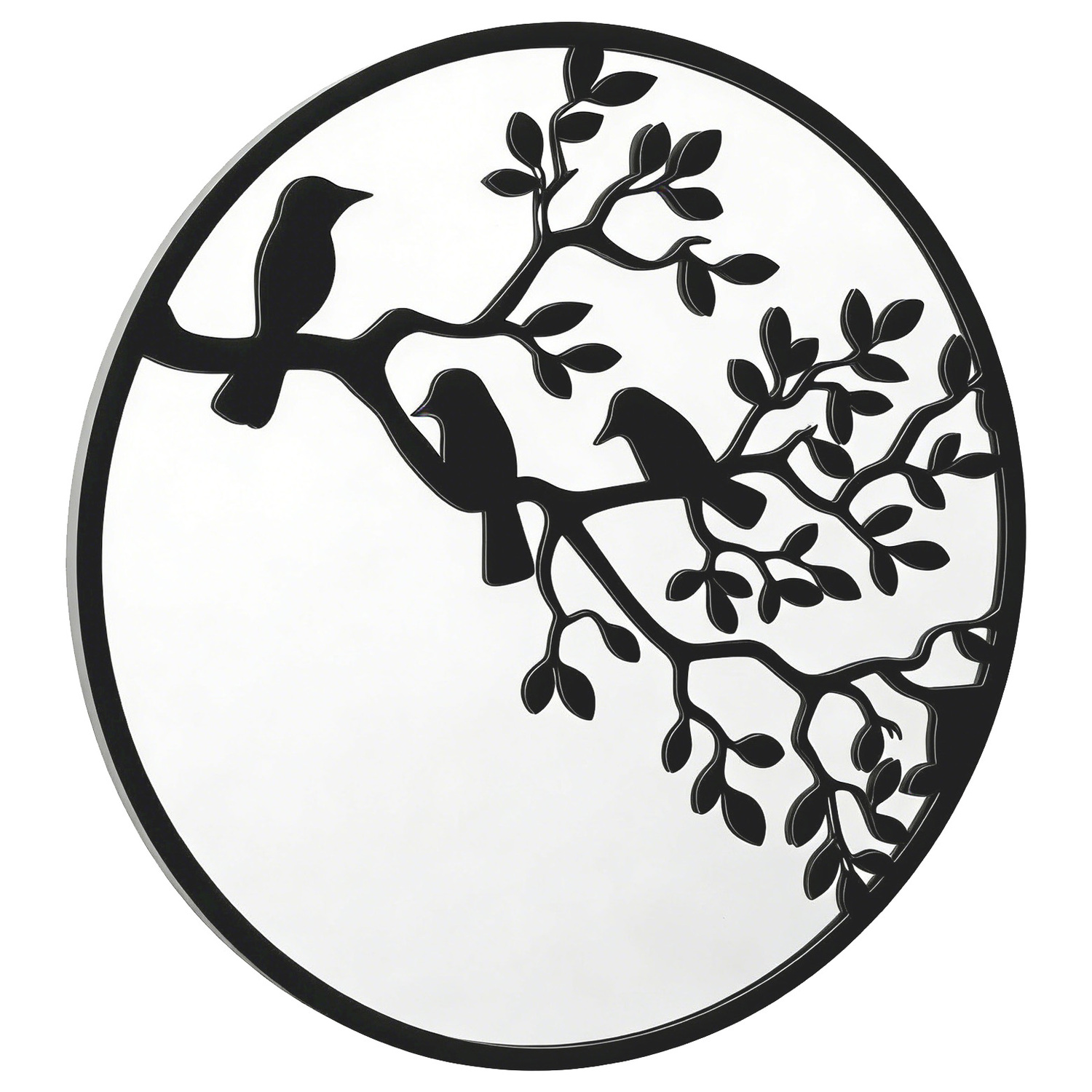 Floravis Iron Wall Mirror