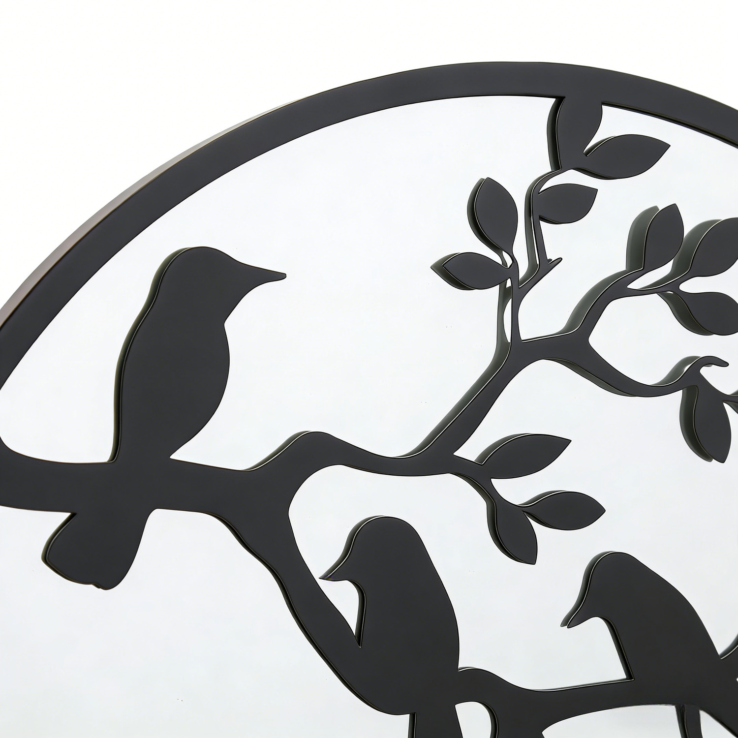 Floravis Iron Wall Mirror