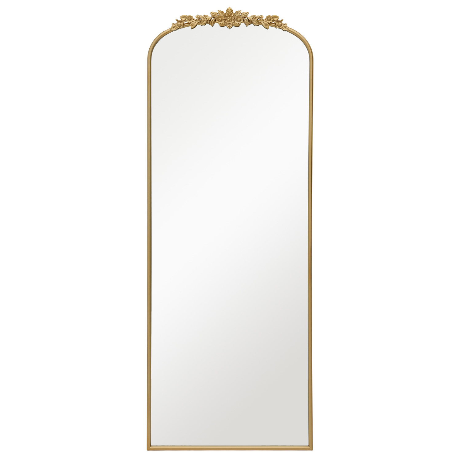 Mirabelle Arched Full Length Wall Mirror