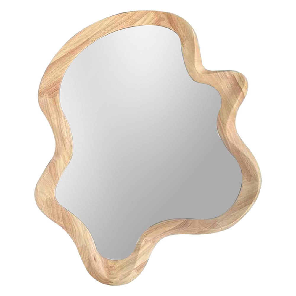 Arslan Organic Solid Wood Wall Mirror
