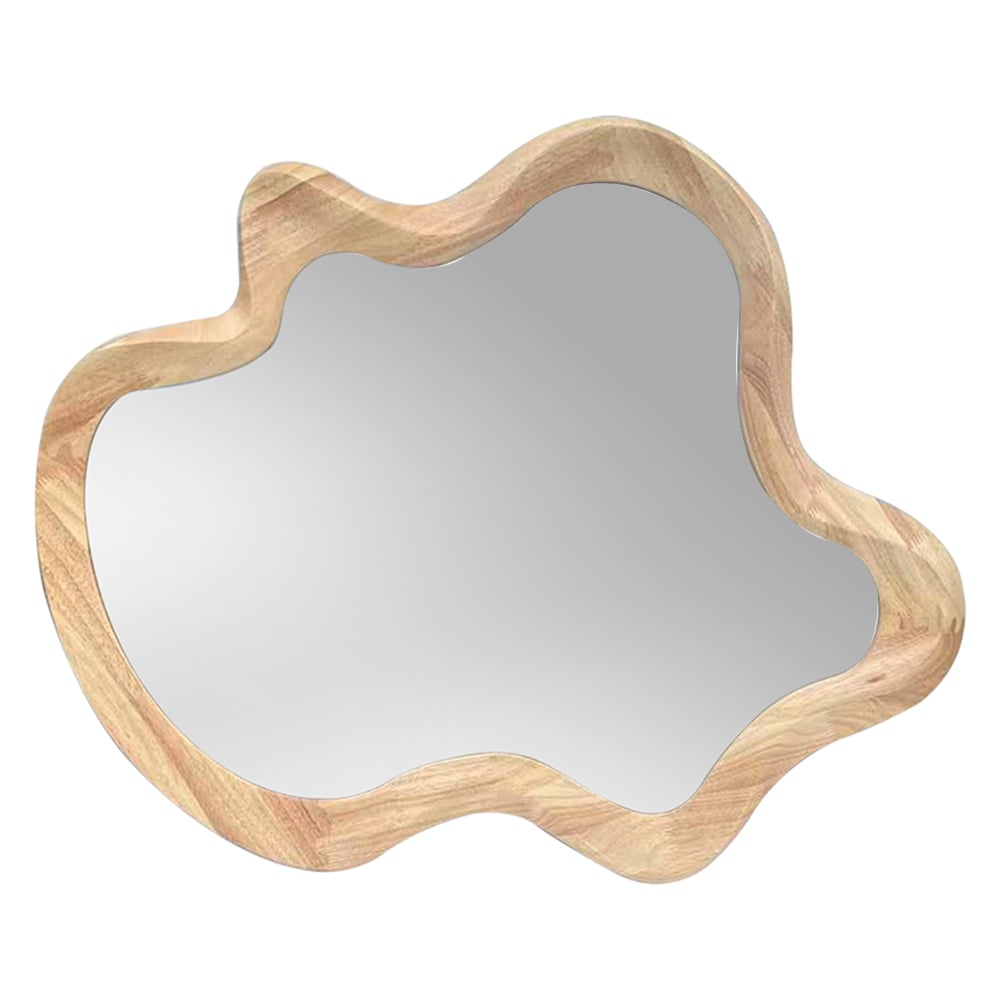 Arslan Organic Solid Wood Wall Mirror
