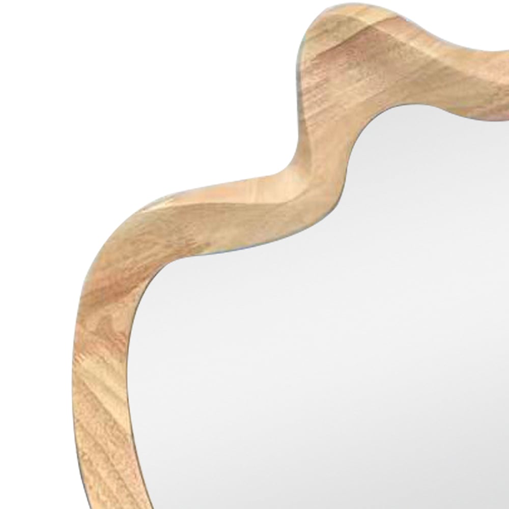 Arslan Organic Solid Wood Wall Mirror