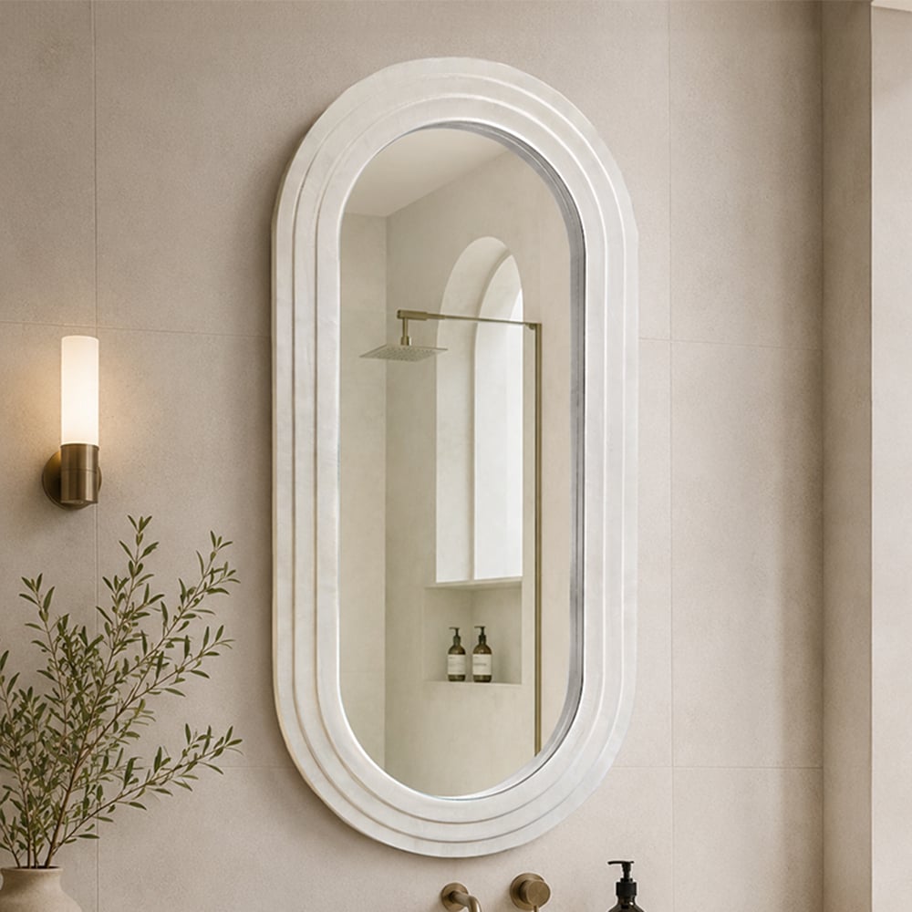 Pasadena 1200 x 600mm Oval Bathroom Mirror
