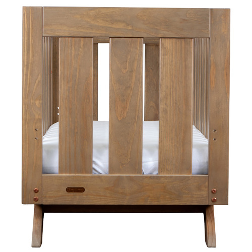 Retro Pine Wood Cot Temple & ster
