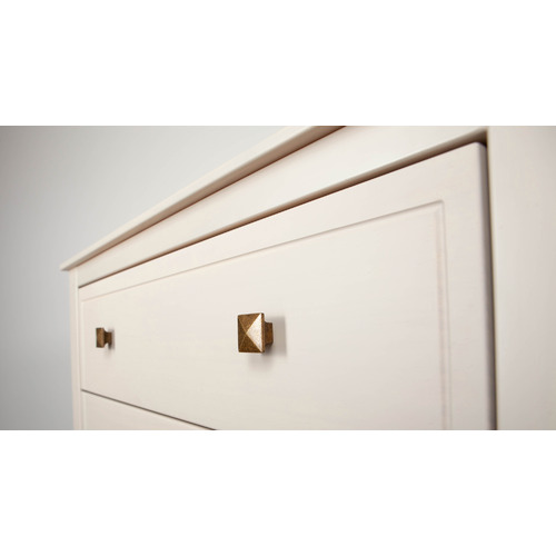 Manhattan White Drawer Chest, Bedroom - Chests