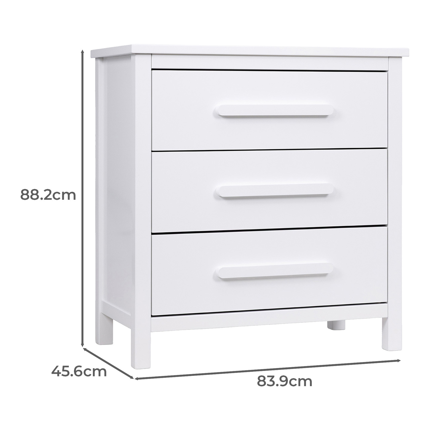 Grotime Kids' 3 Drawer Chest