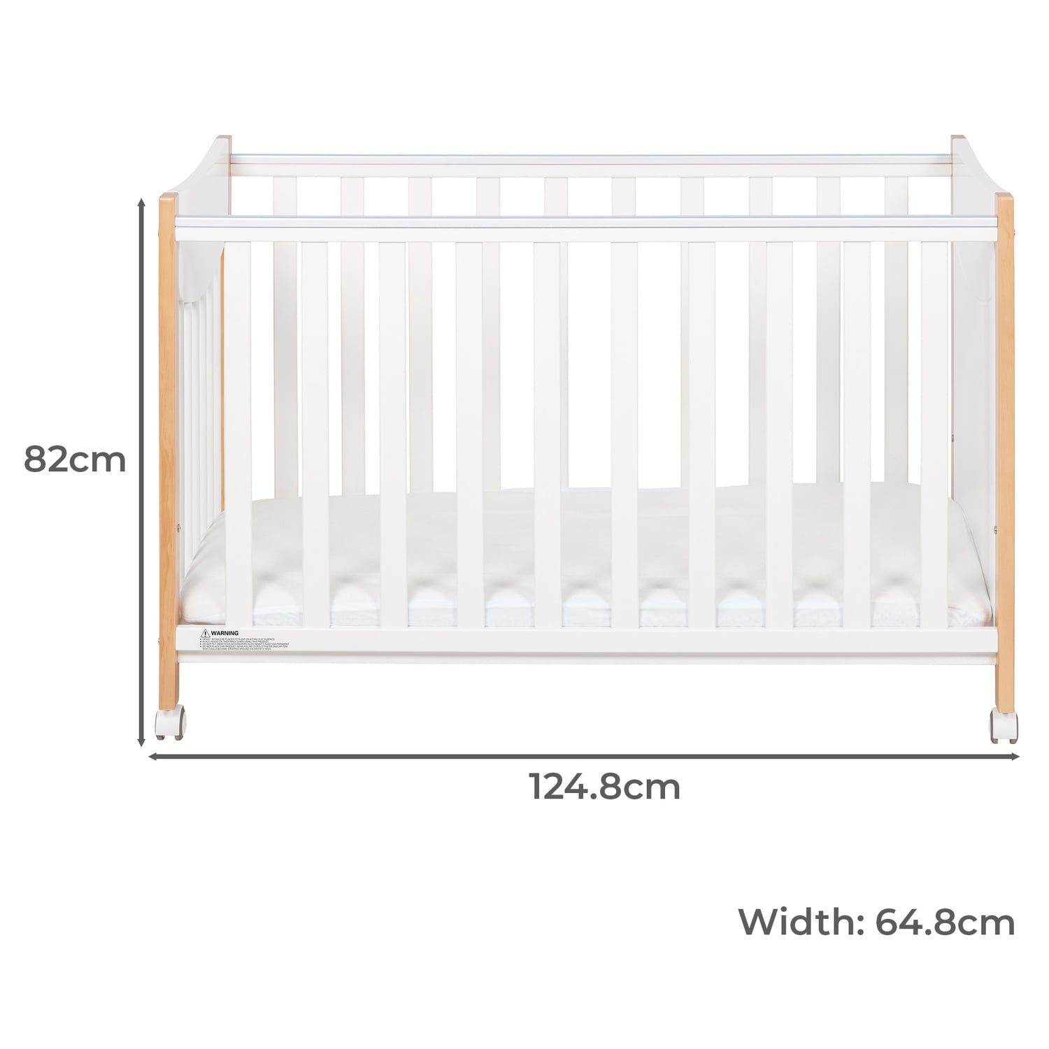 Grotime Lucas Compact Cot