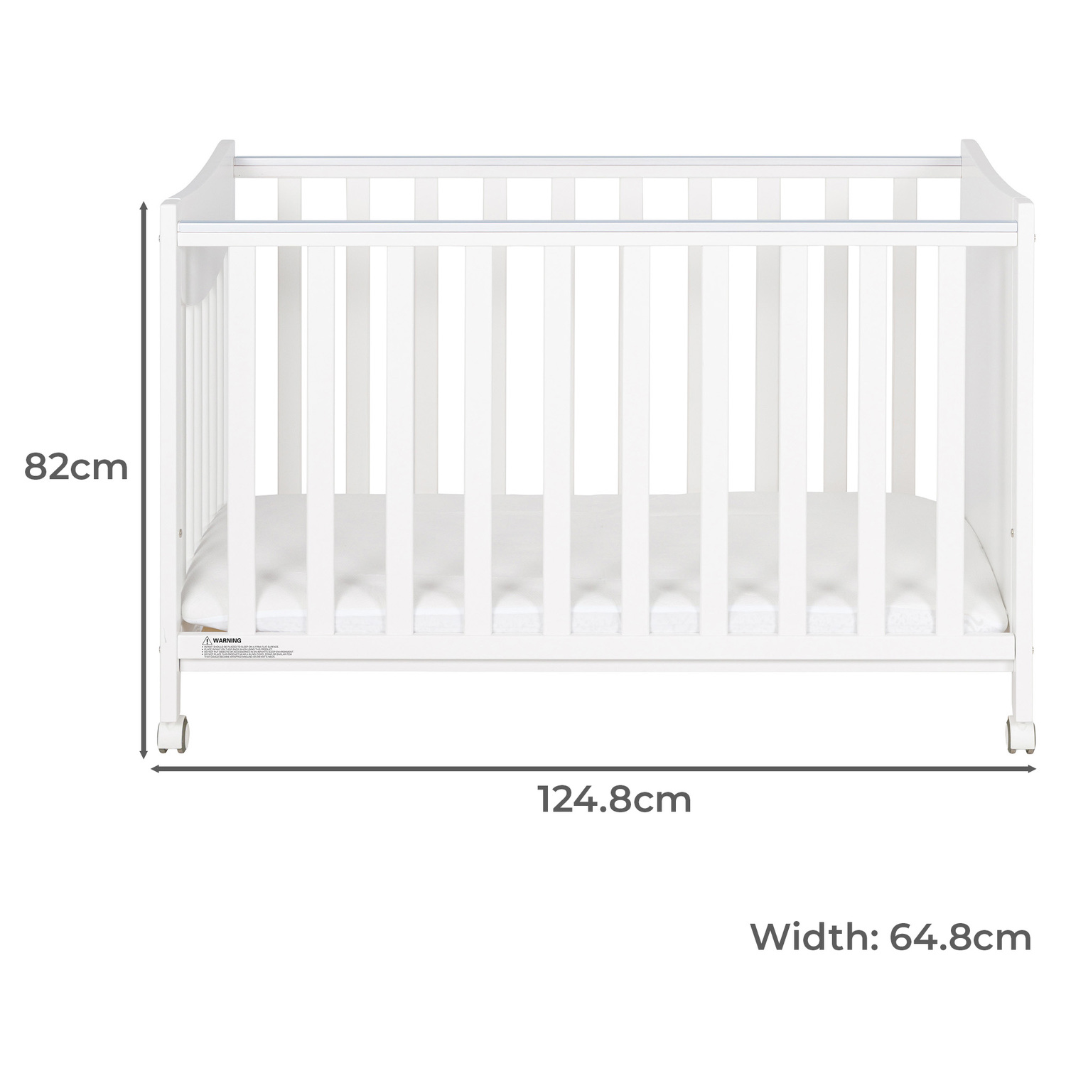 Grotime Lucas Compact Cot