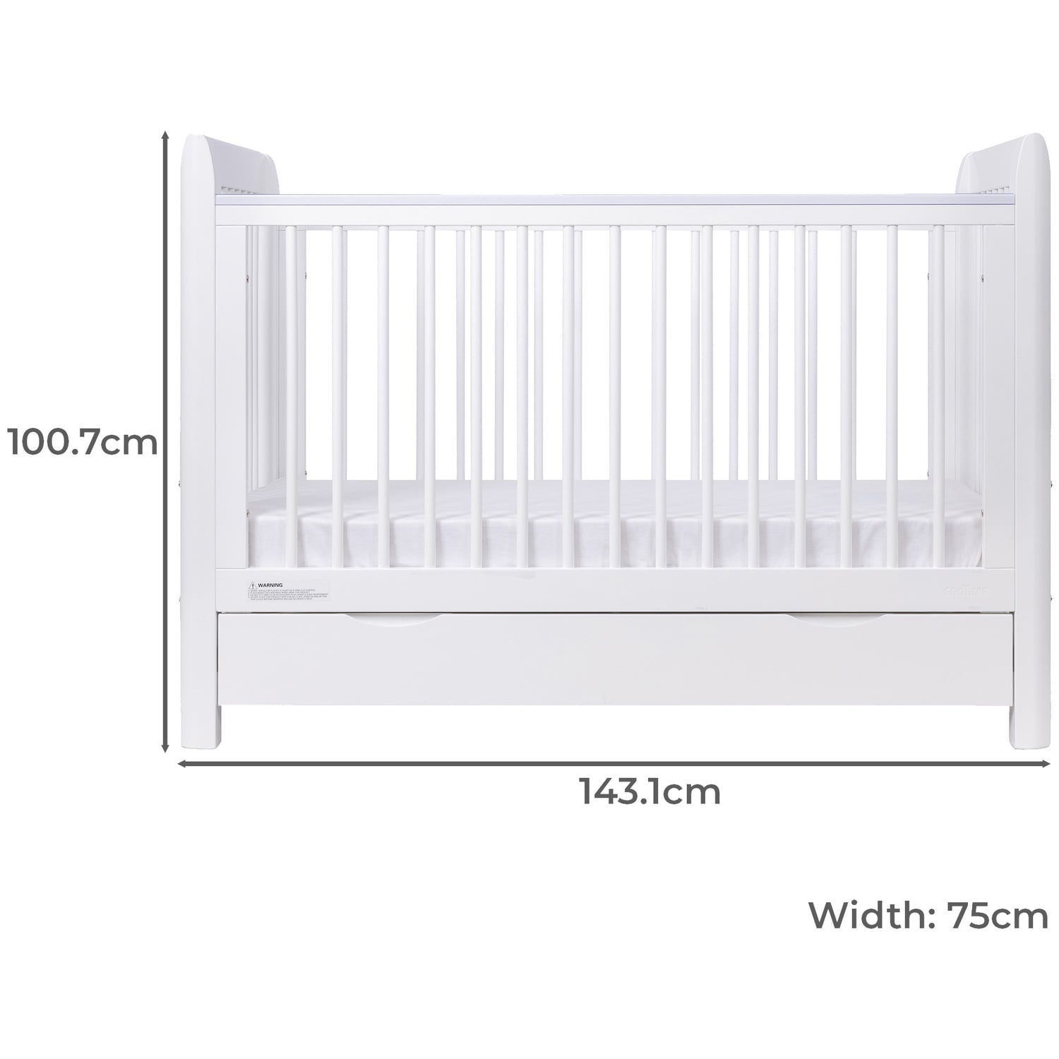 Grotime Corby Cot Bed