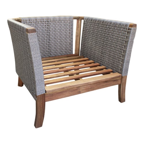 QFurniture Classic Woven Armchair | Temple & Webster