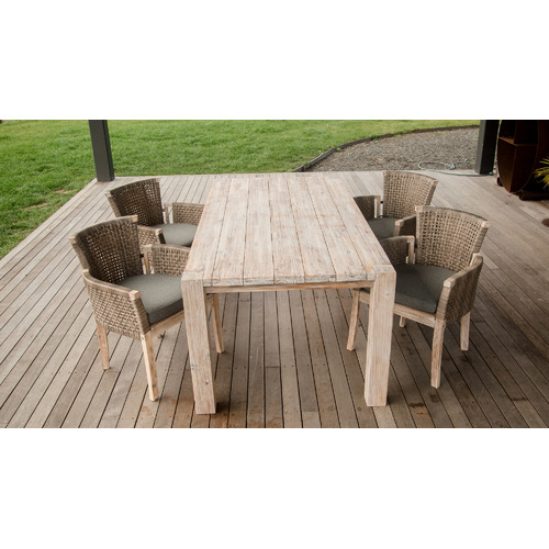 4 Seater Neil Outdoor Dining Table & Chair Set