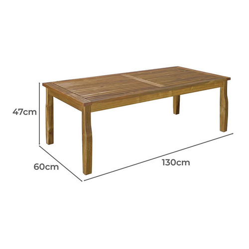 Arizona 2 Seater Outdoor Coffee Table & Armchair Set