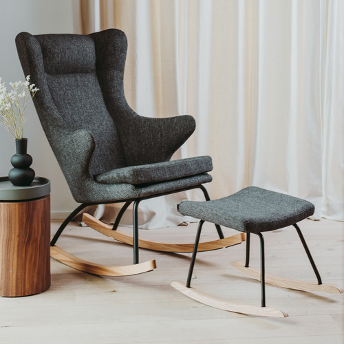 Quax Quax Deluxe Upholstered Rocking Chair Temple & ster