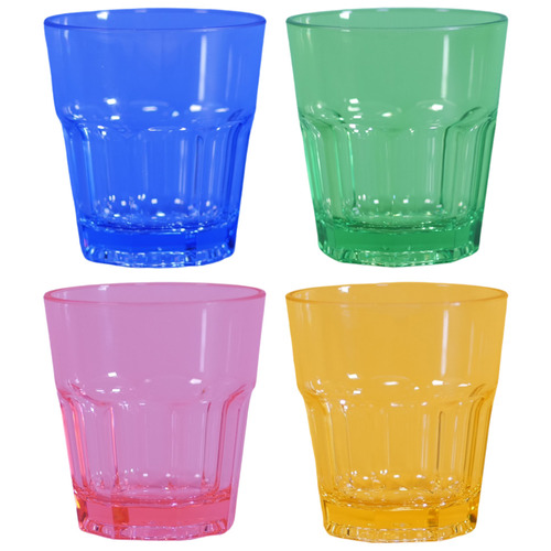 polycarbonate juice glasses