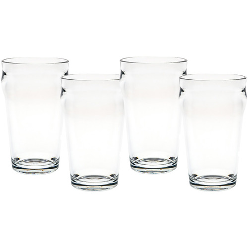 EndureDrinkware Deandre Nonic 570ml Polycarbonate Beer Glasses | Temple ...