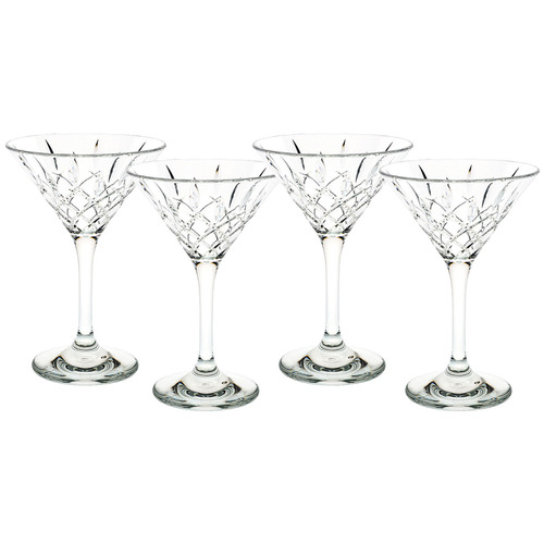 diamond cocktail glasses