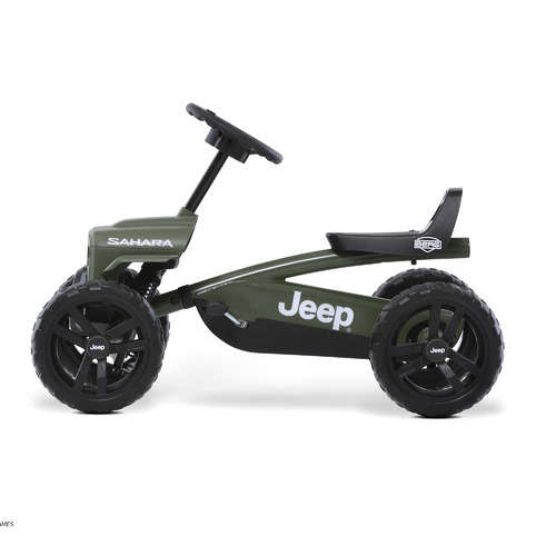 Berg Kids' Jeep Buzzy Sahara Pedal Go Kart Temple & ster
