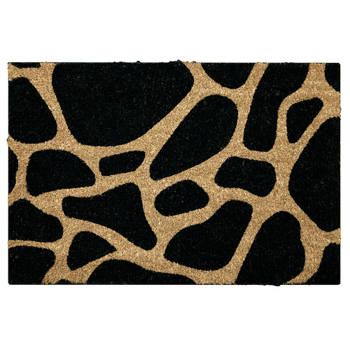 BAHA Giraffe Print Coir Doormat Temple & ster